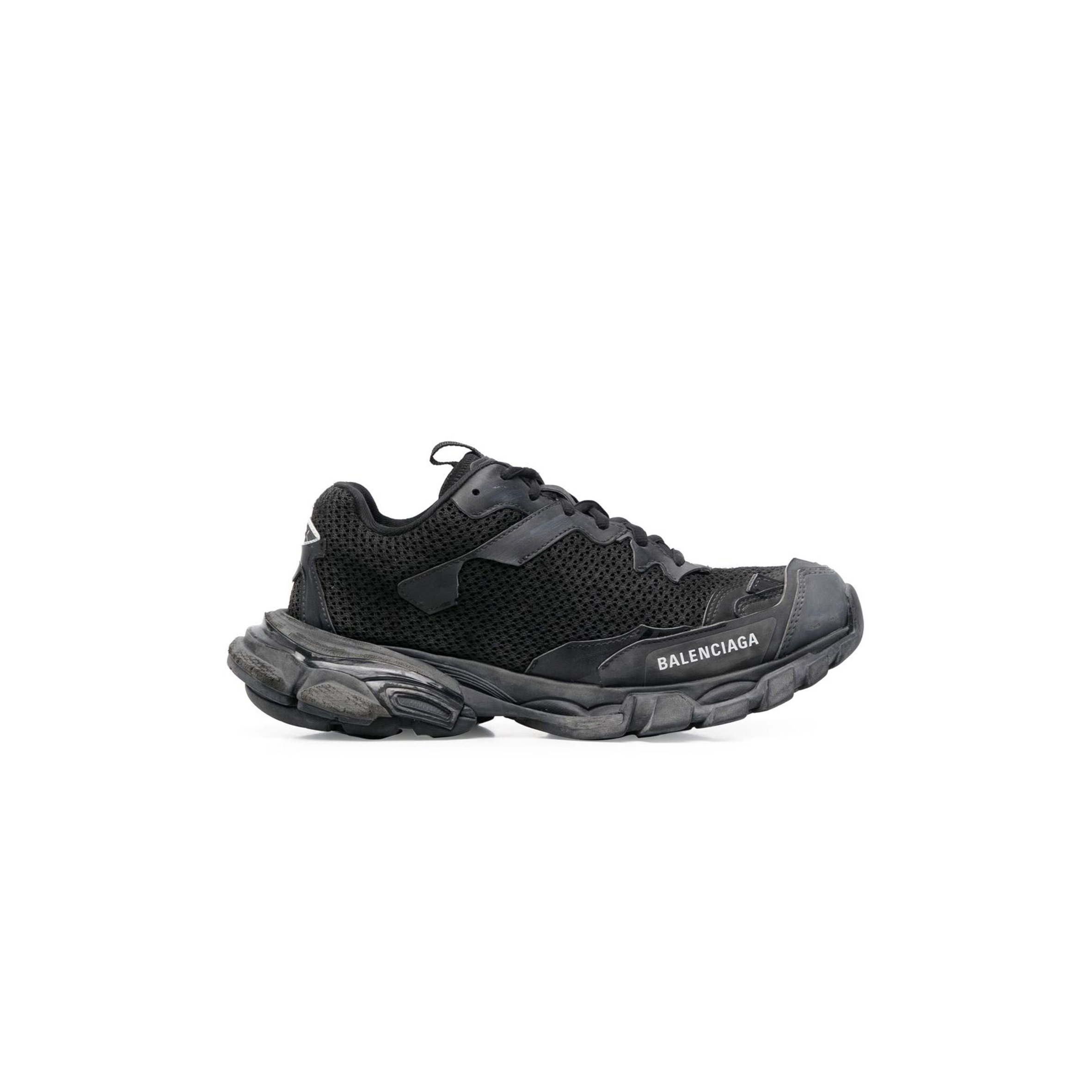 Ba*len*cia*ga track 3 sneaker black white 700875w3rf11000